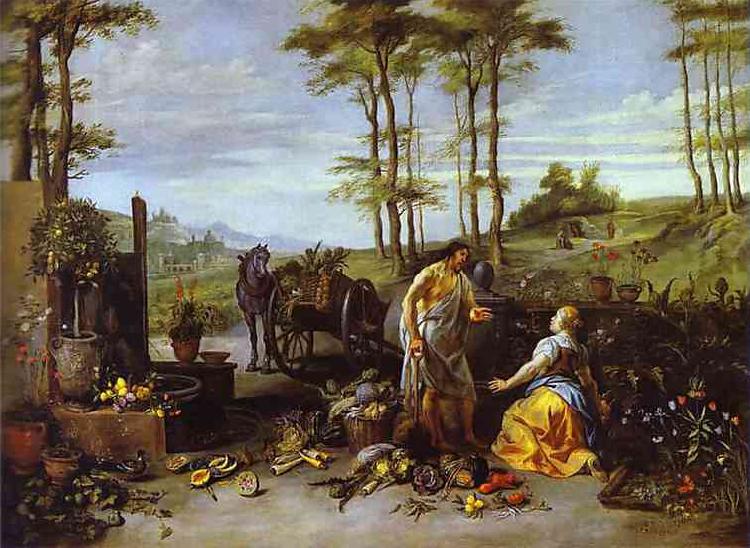 Jan Breughel Noli me tangere